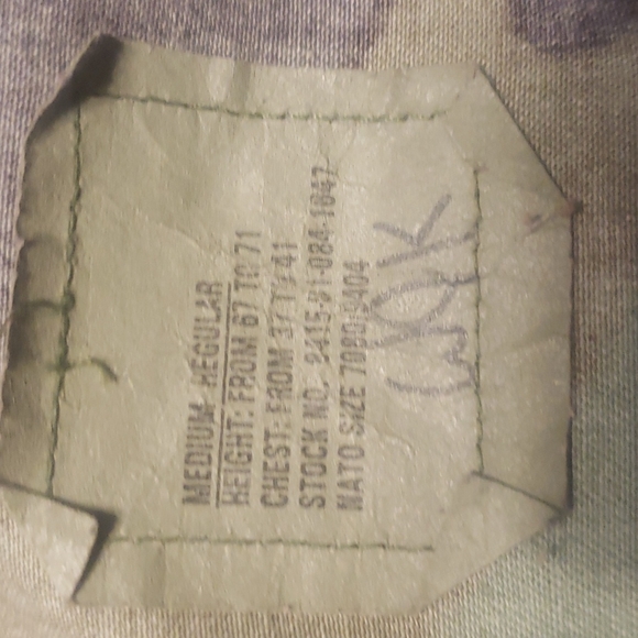 Authentic Army Button Up - Picture 2 of 5